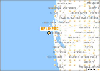 map of Welihena