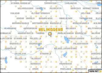 map of Welihiddewa