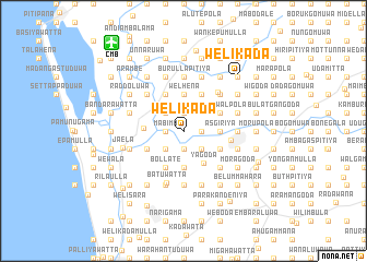 map of Welikada