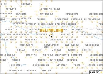 map of Welimaluwa