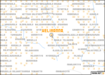 map of Welimanna