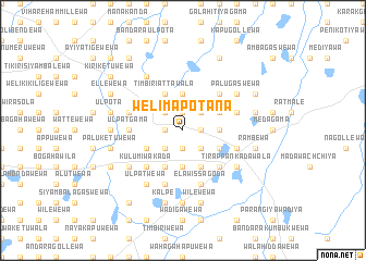 map of Welimapotana
