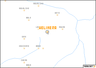 map of Welīmera