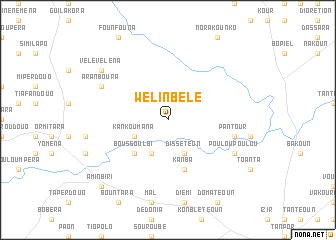 map of Wélinbélé