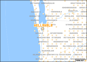 map of Wellawala