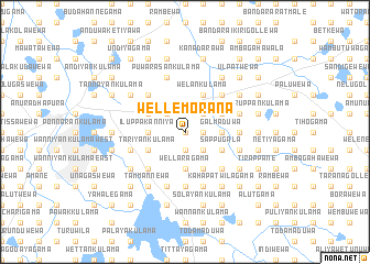 map of Wellemorana