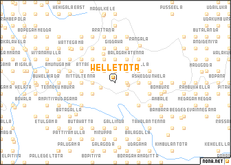 map of Welletota