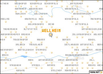 map of Wellheim