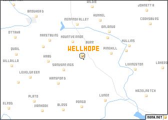 map of Wellhope