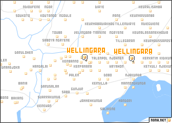 map of Wellingara