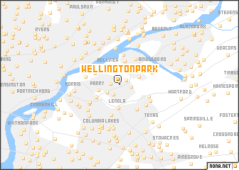 map of Wellington Park