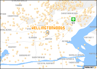 map of Wellington Woods