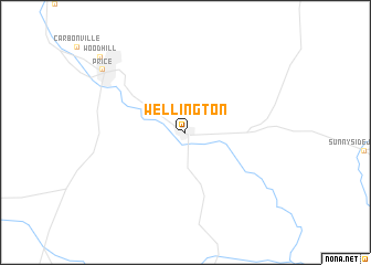 map of Wellington