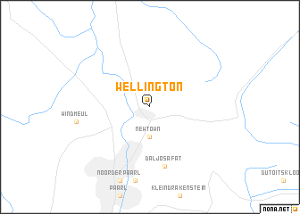 map of Wellington