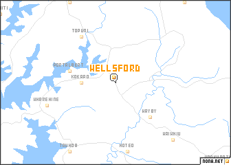 map of Wellsford
