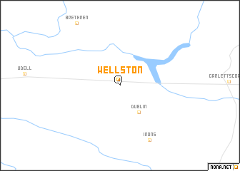 map of Wellston