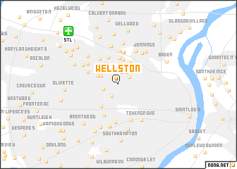 map of Wellston