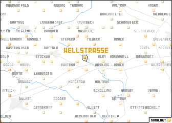 map of Wellstraße