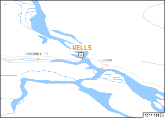 map of Wells