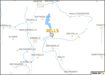 map of Wells