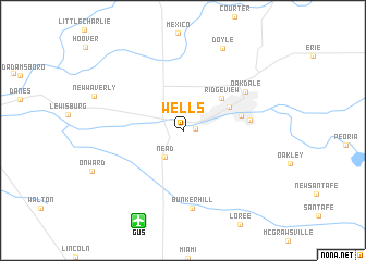 map of Wells