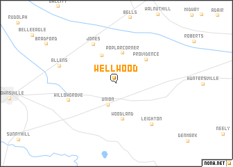 map of Wellwood