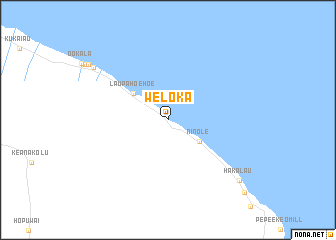 map of Weloka