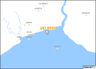 map of Welongi