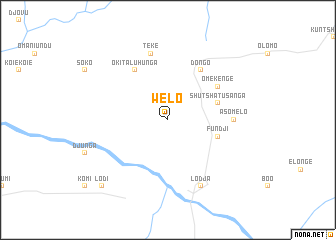 map of Welo