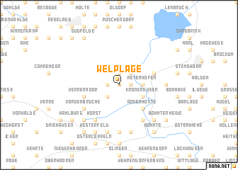 map of Welplage