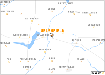 map of Welshfield