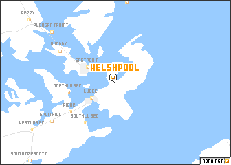 map of Welshpool