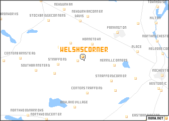 map of Welshs Corner