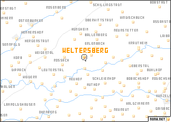 map of Weltersberg