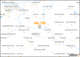 map of Welton