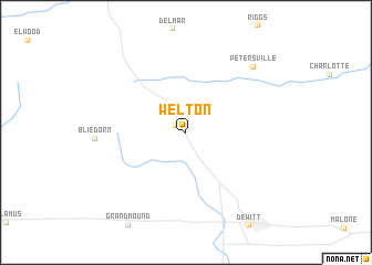 map of Welton