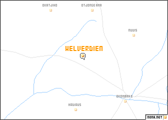 map of Welverdien