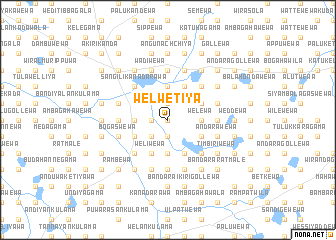 map of Welwetiya