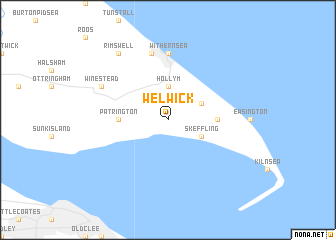 map of Welwick