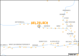 map of Welzelach