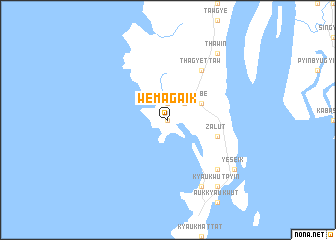 map of Wemagaik