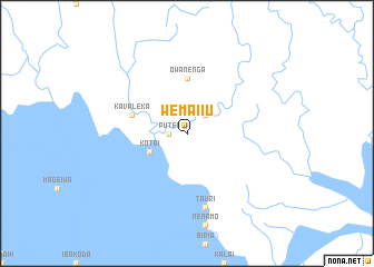map of Wemai\