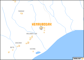 map of Wemaubodak