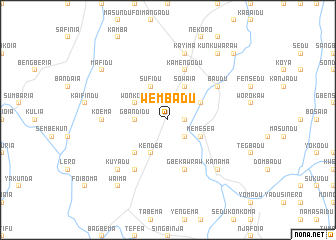 map of Wembadu
