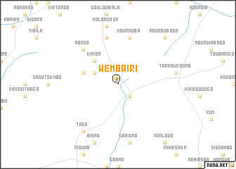 map of Wembairi