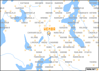 map of Wemba