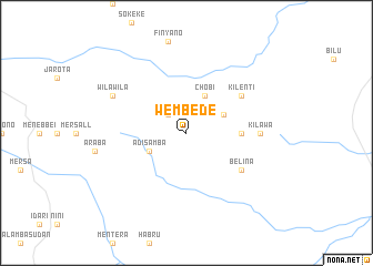 map of Wembedē