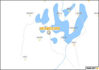 map of Wemberima