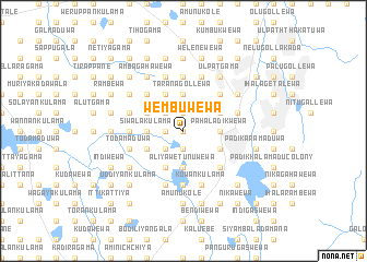 map of Wembuwewa