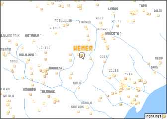 map of Wemer